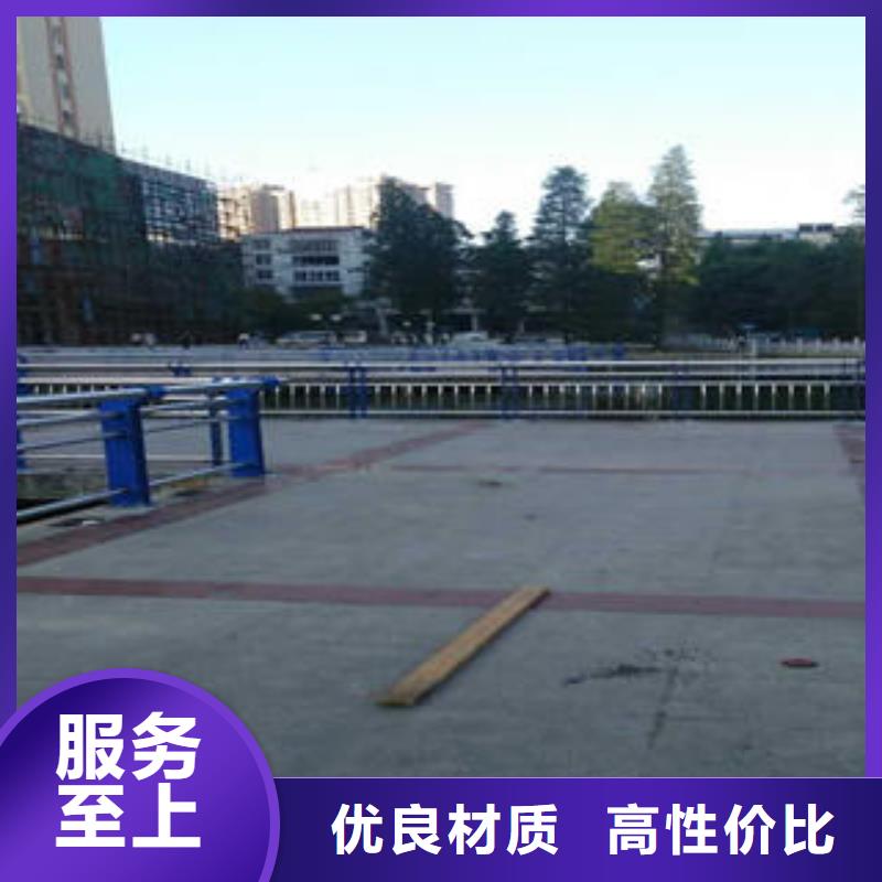 不锈钢碳素钢复合管护栏不锈钢桥梁护栏标准工艺