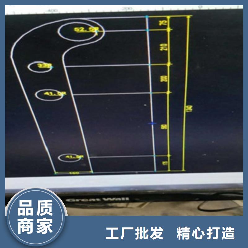 防撞桥梁栏杆,不锈钢复合管护栏畅销本地