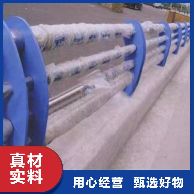 防撞桥梁栏杆,不锈钢复合管护栏畅销本地