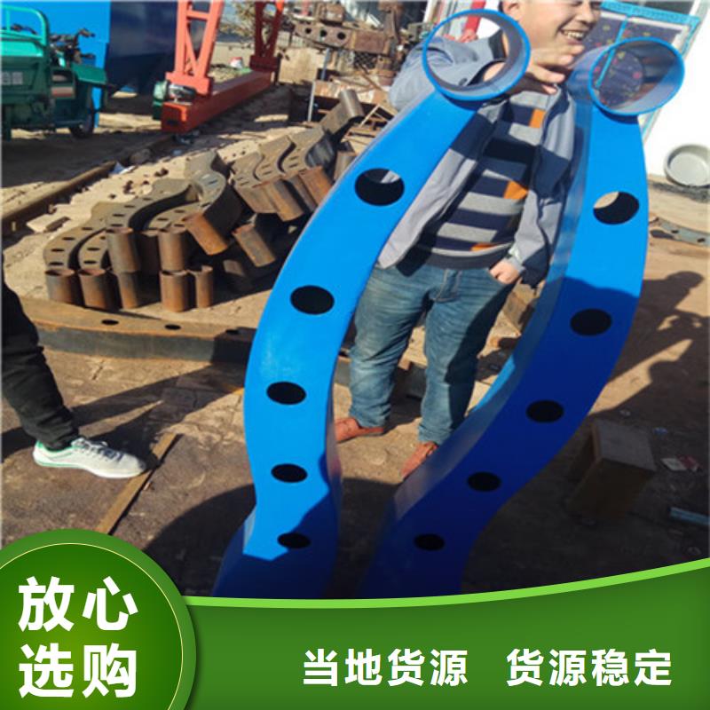 桥梁防撞栏杆不锈钢复合管栏杆细节严格凸显品质