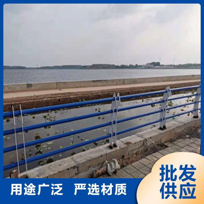 方管氟碳漆喷塑防撞护栏质量厂家有保障