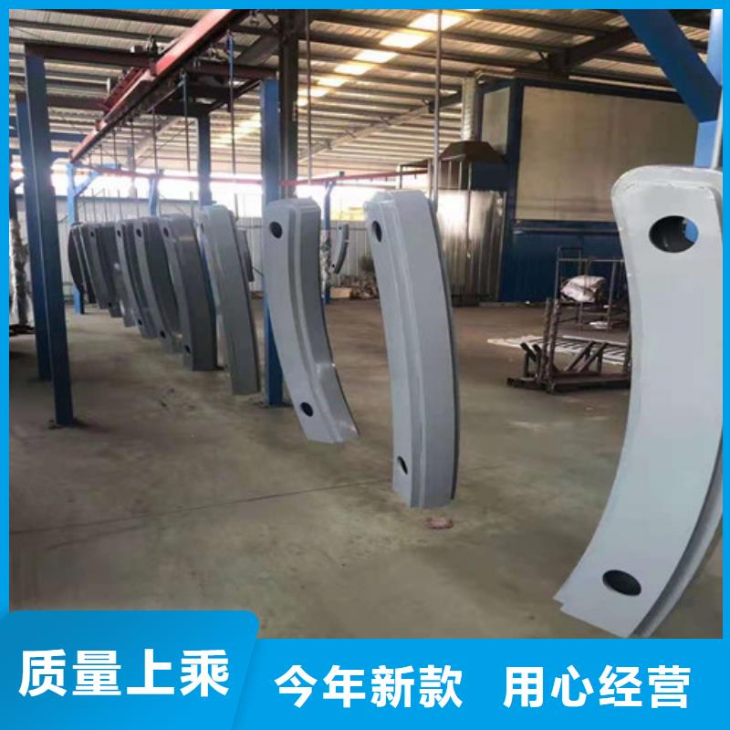 不锈钢复合管防撞护栏立柱自有厂家