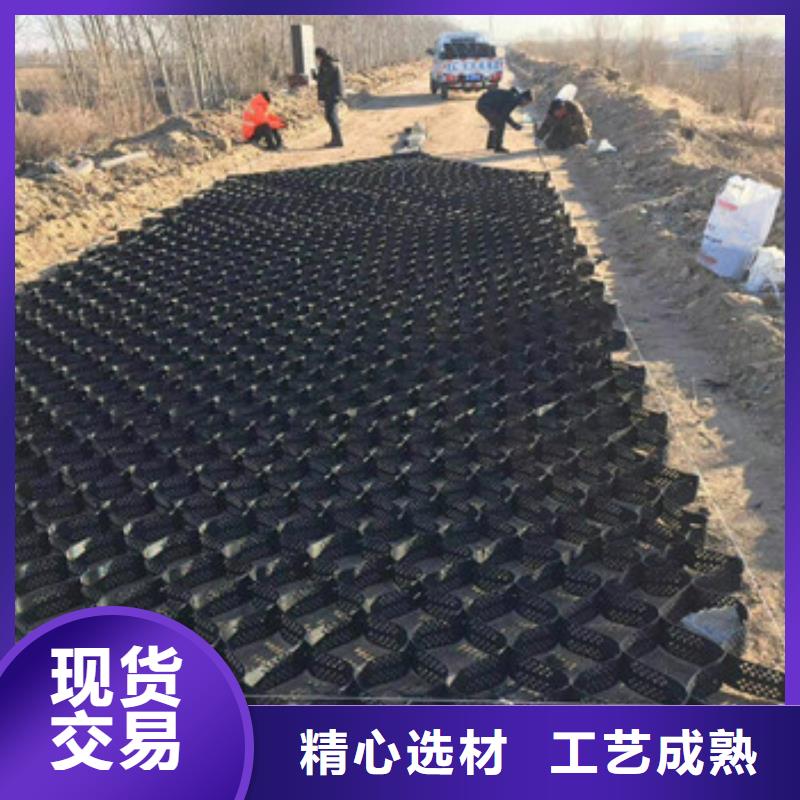 土工格室单向塑料土工格栅用心经营
