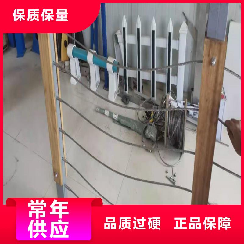 木栈道不锈钢丝绳护栏来电咨询