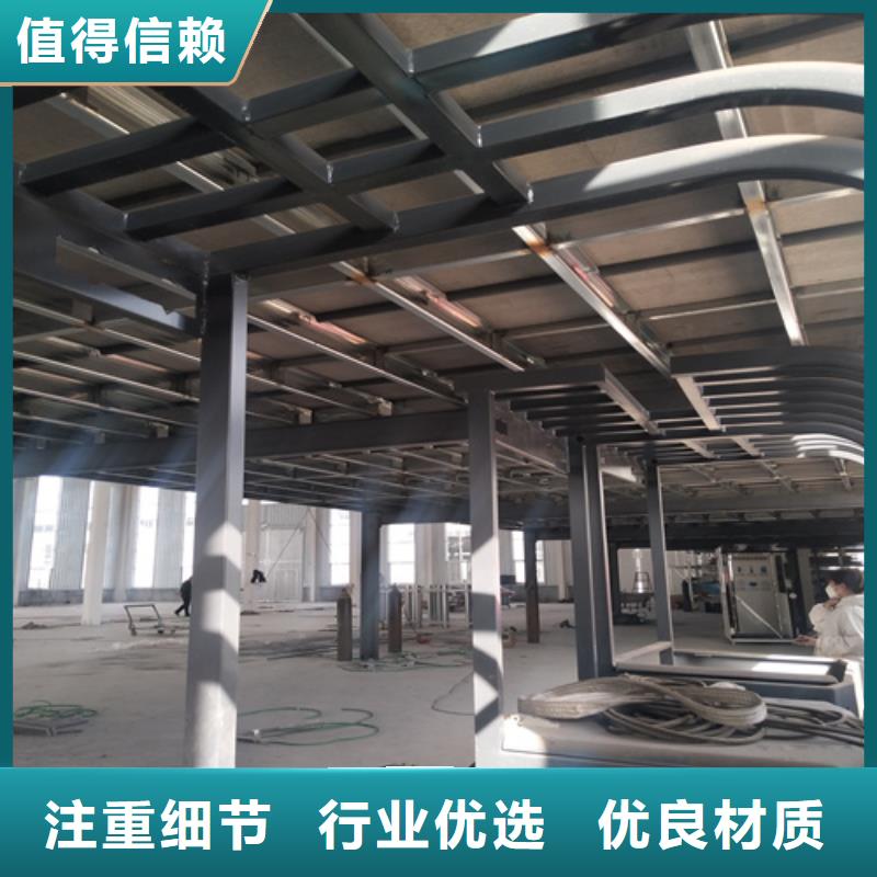 钢结构复式楼板纤维水泥板量少也做