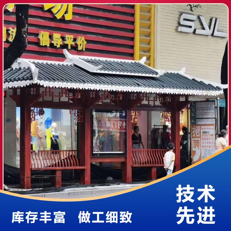 发光广告灯箱候车亭厂家报价