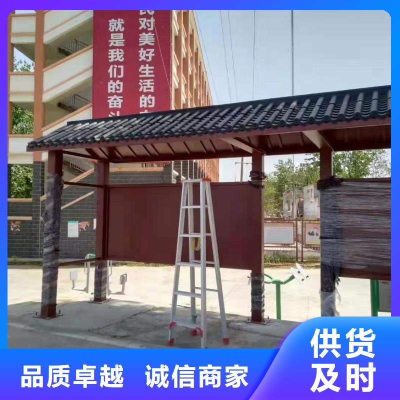 发光广告灯箱候车亭厂家报价