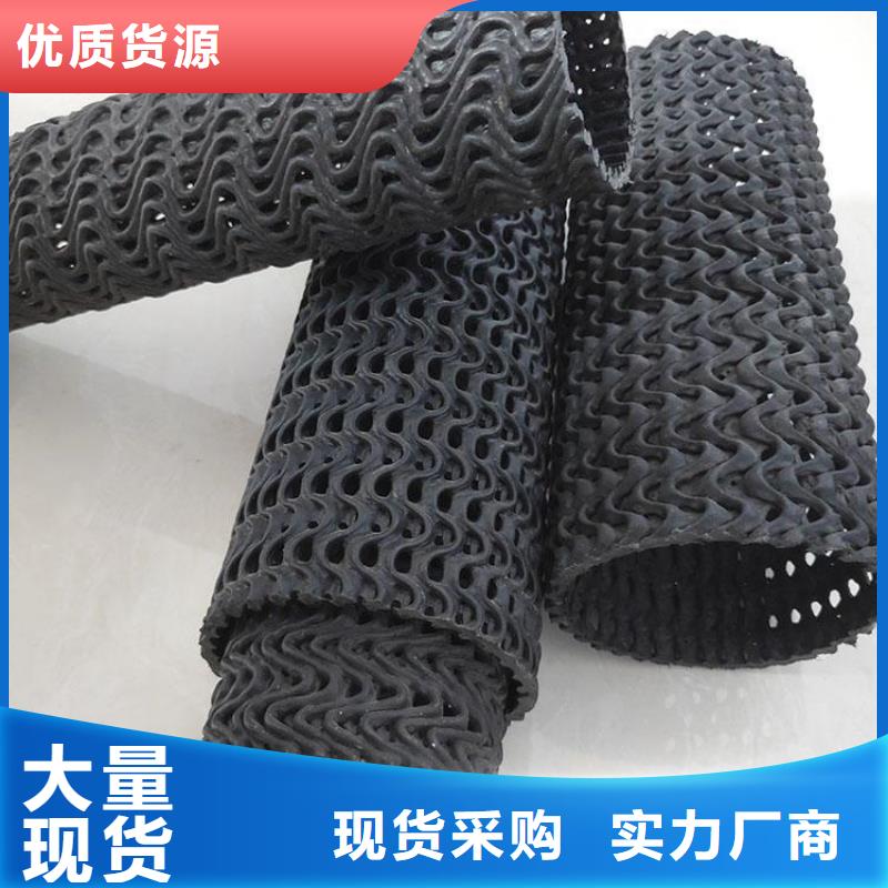 【硬式透水管】车库顶板排水板畅销当地