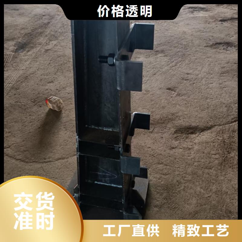 护栏立柱桥梁防撞立柱原料层层筛选