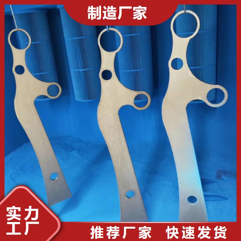 护栏立柱桥梁防撞立柱原料层层筛选