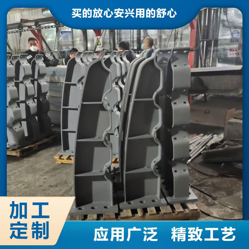 护栏立柱桥梁防撞立柱原料层层筛选