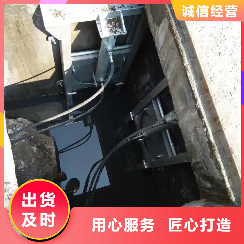 截流井闸门-钢丝绳清污机细节严格凸显品质