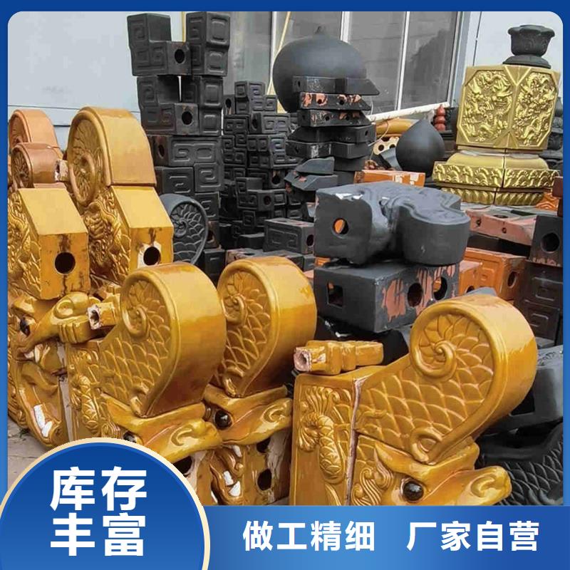 琉璃瓦 古建筒瓦现货供应_规格全