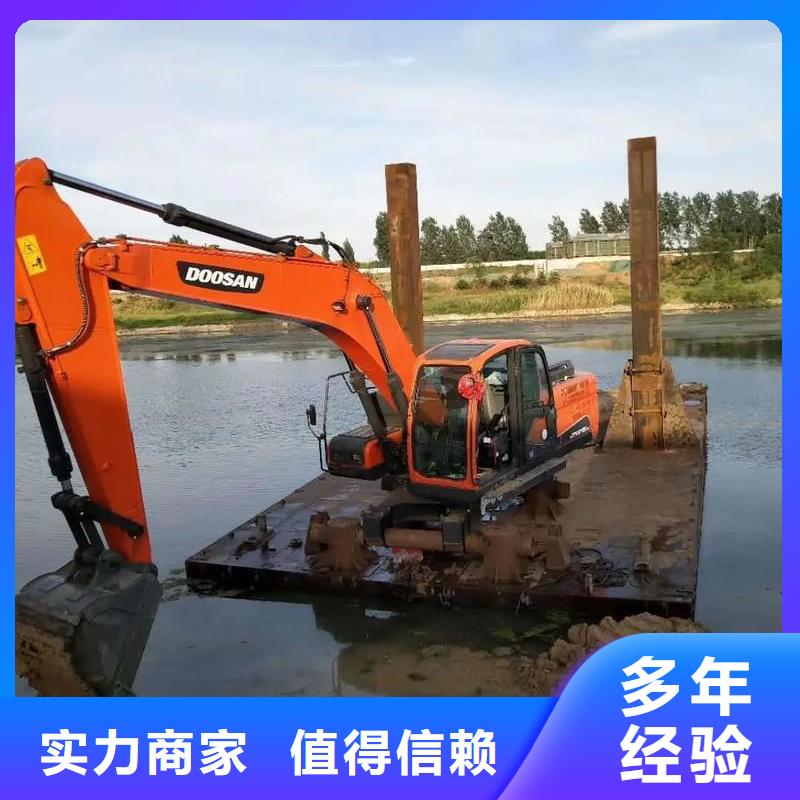 水陆挖掘机出租,出租水陆挖机专业服务