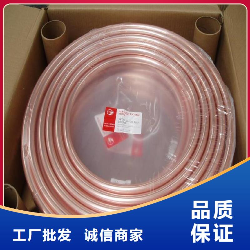 批发PVC紫铜气源管12*1价格