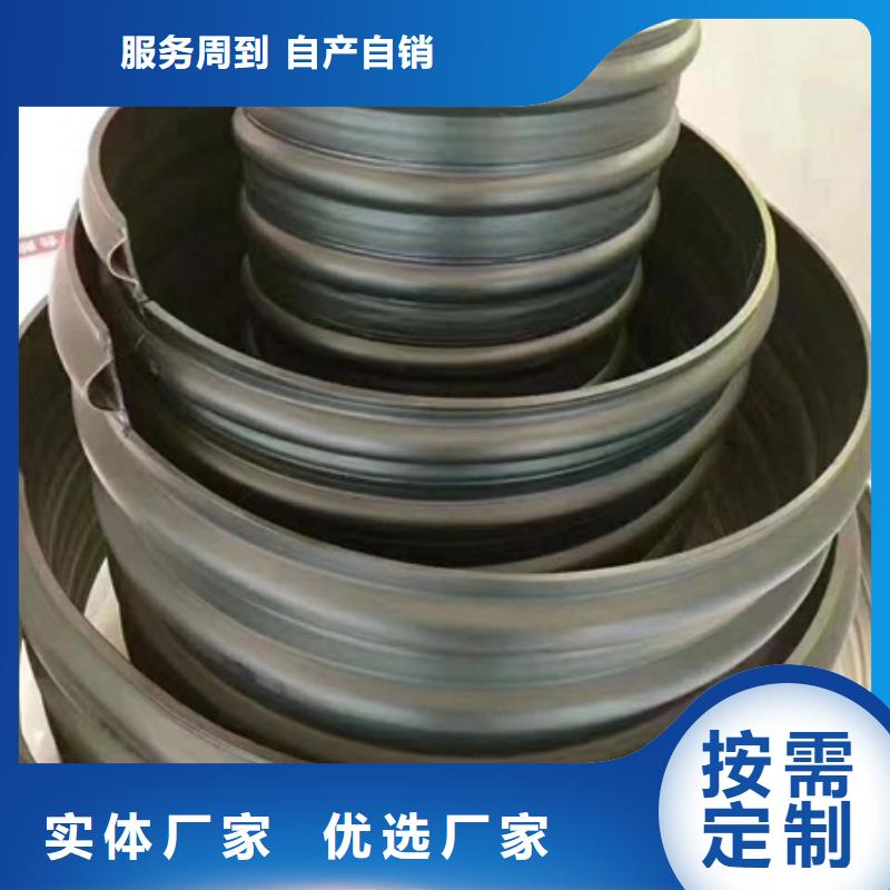 HDPE聚乙烯钢带增强缠绕管PE波纹管专心专注专业