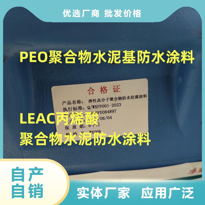 EMA-II型防腐防水涂料专业生产团队规格齐全PEO弹性聚氨酯耐酸碱耐紫外线防腐防水涂料